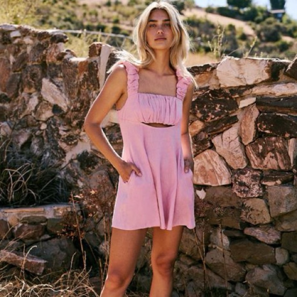 Free People
Women's Pink Bom Bom Island Mini